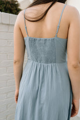Lace Detail Maxi Dress