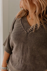 Vintage V-Neck Sweater