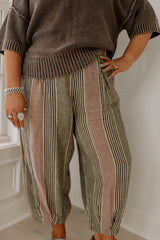 Women's Linen-Blend Baloom Pants