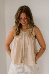 Boho Style Sleeveless Top