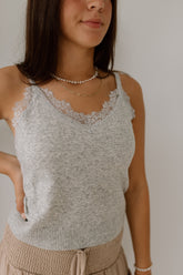 Cashmere Blended Tank Top