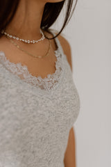Cashmere Blended Tank Top