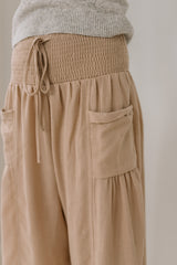 Baggy Wide Leg Cropped Pants