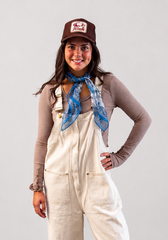 Ribbed Henley Fitted Long Sleeve Top