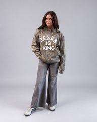 Jesus Is King Camo Hoodie
