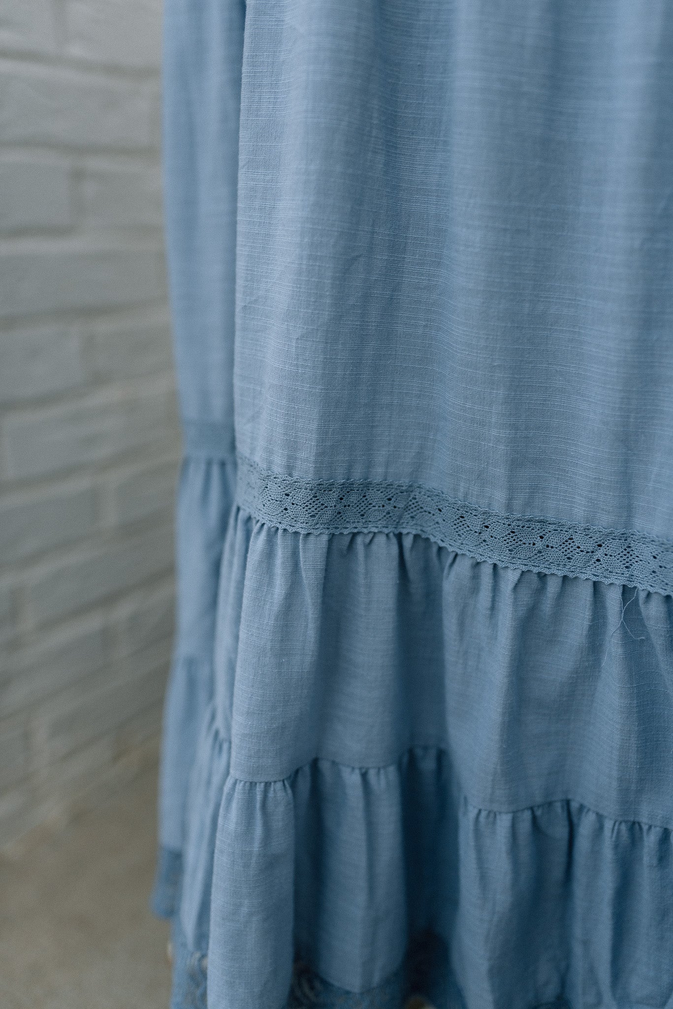 Lace Inset Maxi Dress