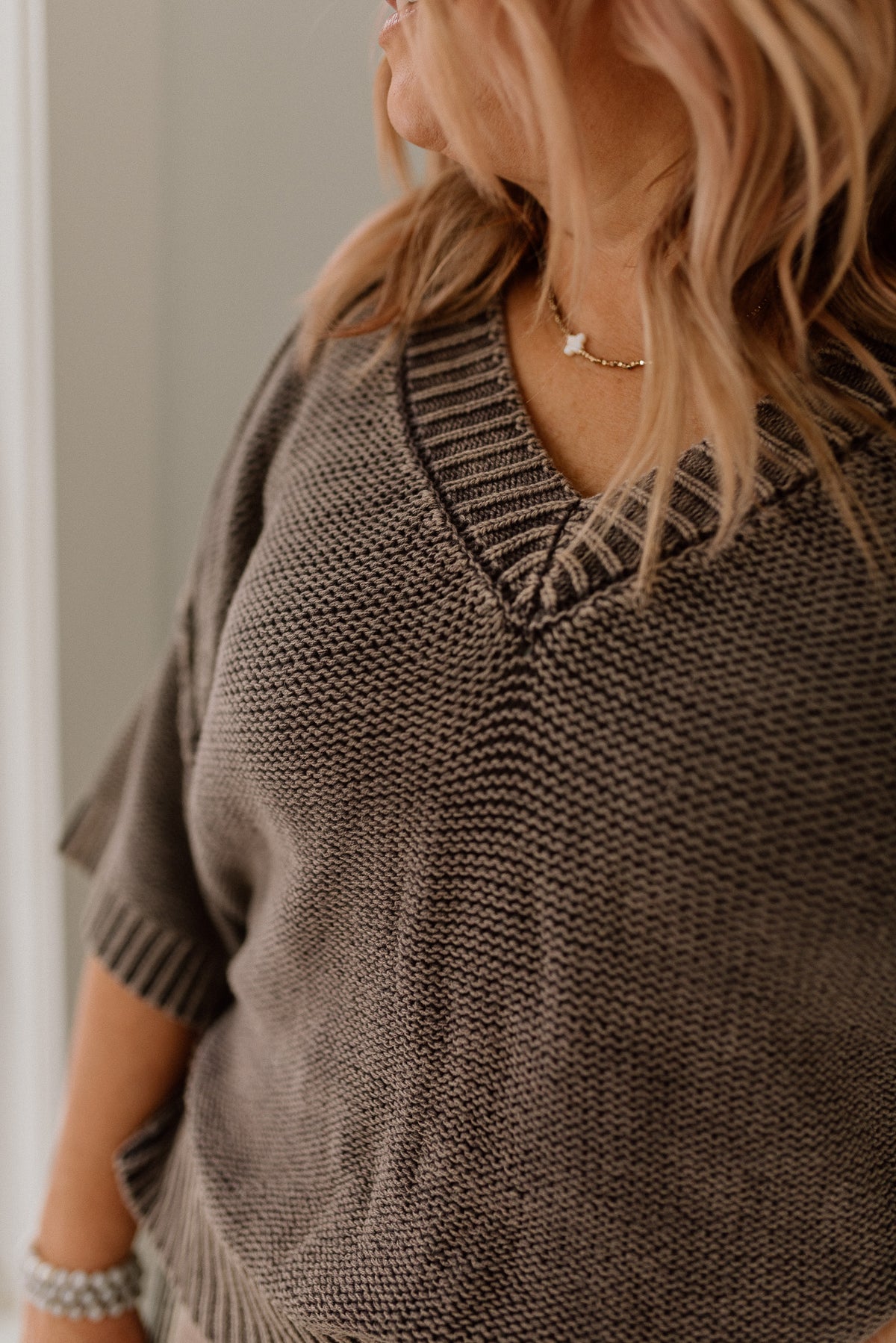 Vintage V-Neck Sweater