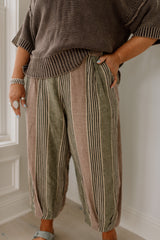 Women's Linen-Blend Baloom Pants