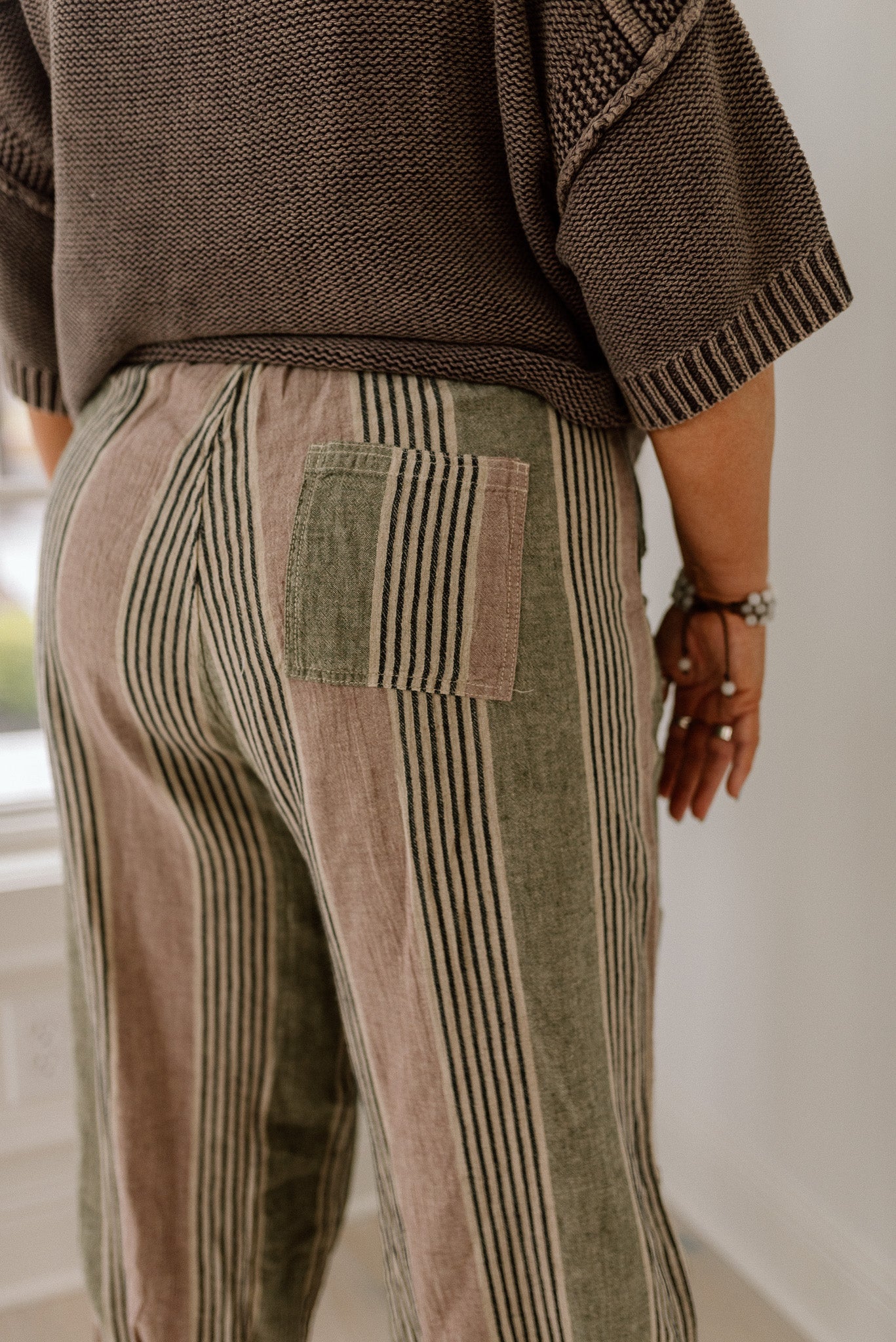 Women's Linen-Blend Baloom Pants