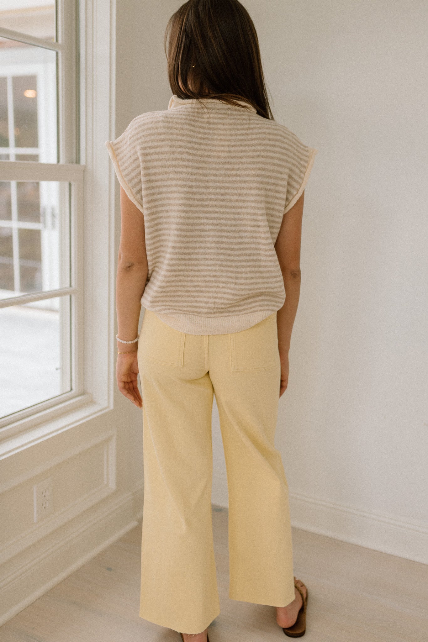 Button Front Soft Knit Shortsleeve