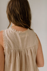 Boho Style Sleeveless Top