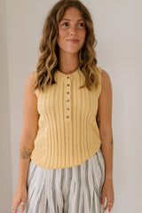 Pointel Sweater Tank