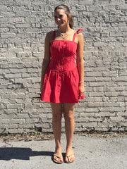 Canyon Pintuck Mini Dress