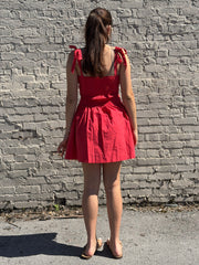 Canyon Pintuck Mini Dress