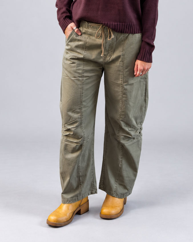 Washed Cargo Pants